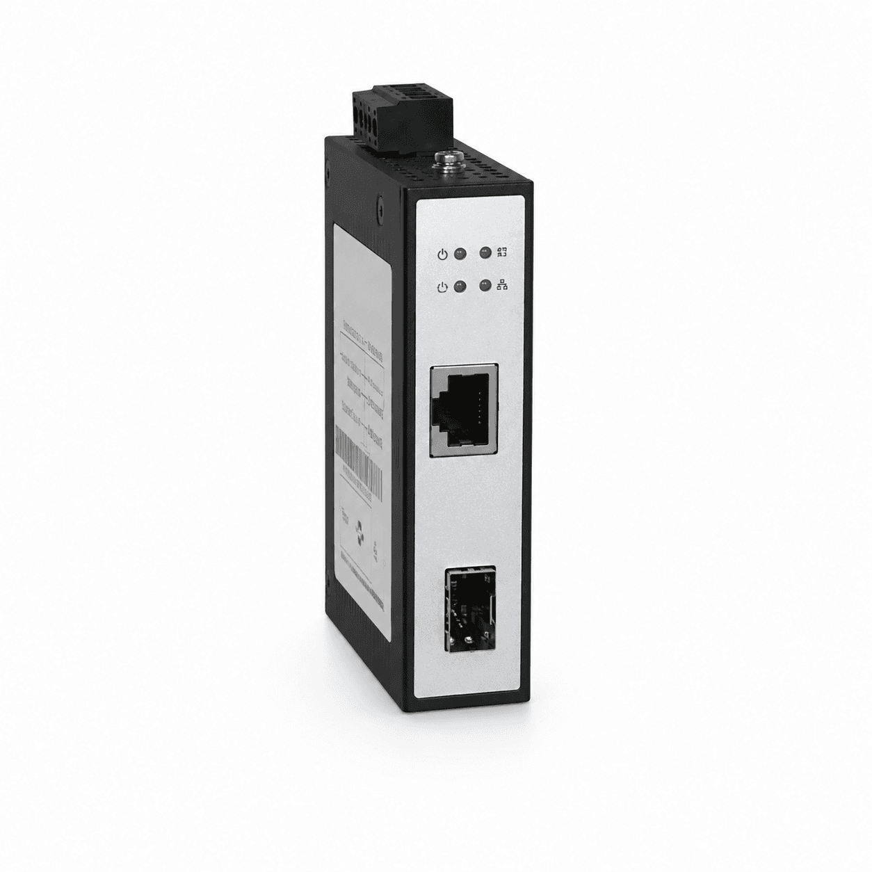 Industrial DIN-Rail Fiber Media Converter